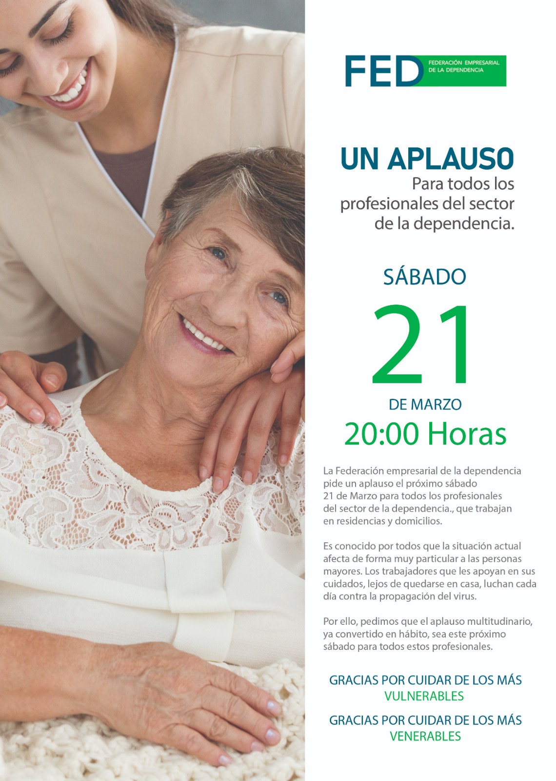 FED 21 marzo apluso prof dependencia