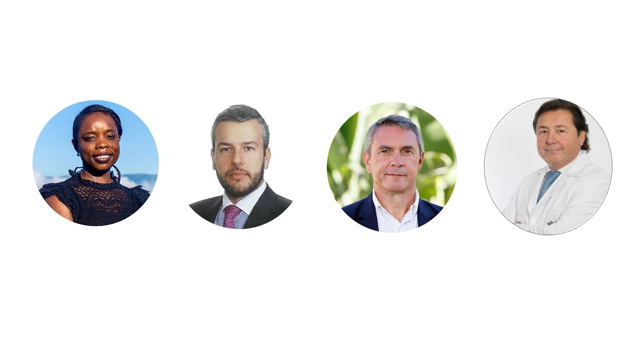 De Izq a Der. / S. Akinola, D. Castro, M. Gómez y Dr. A. Arias