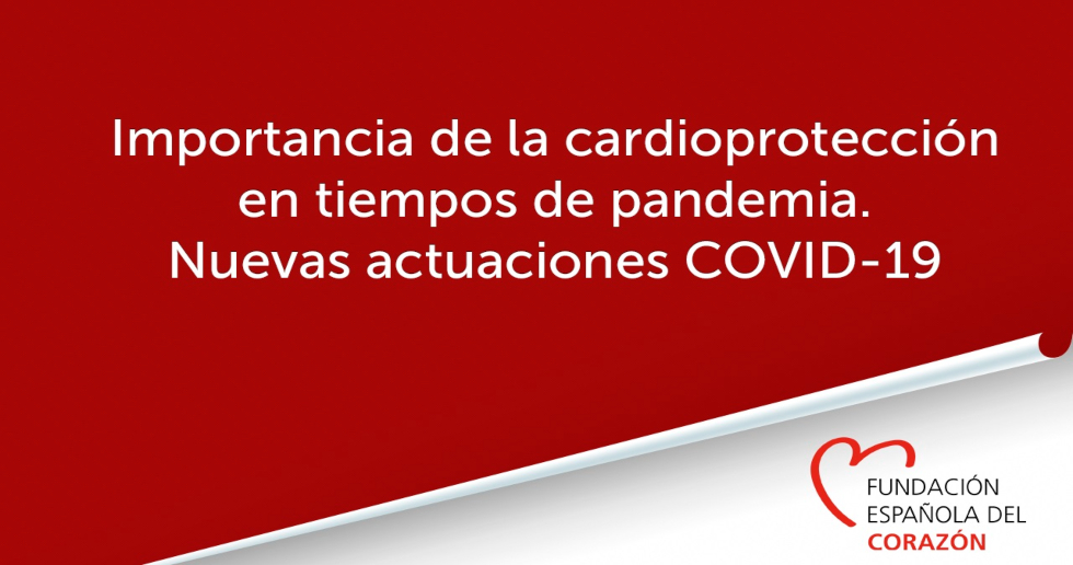 Charla coloquio online FEC cardioprotección en la pandemia