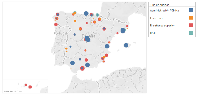 mapa ia españa